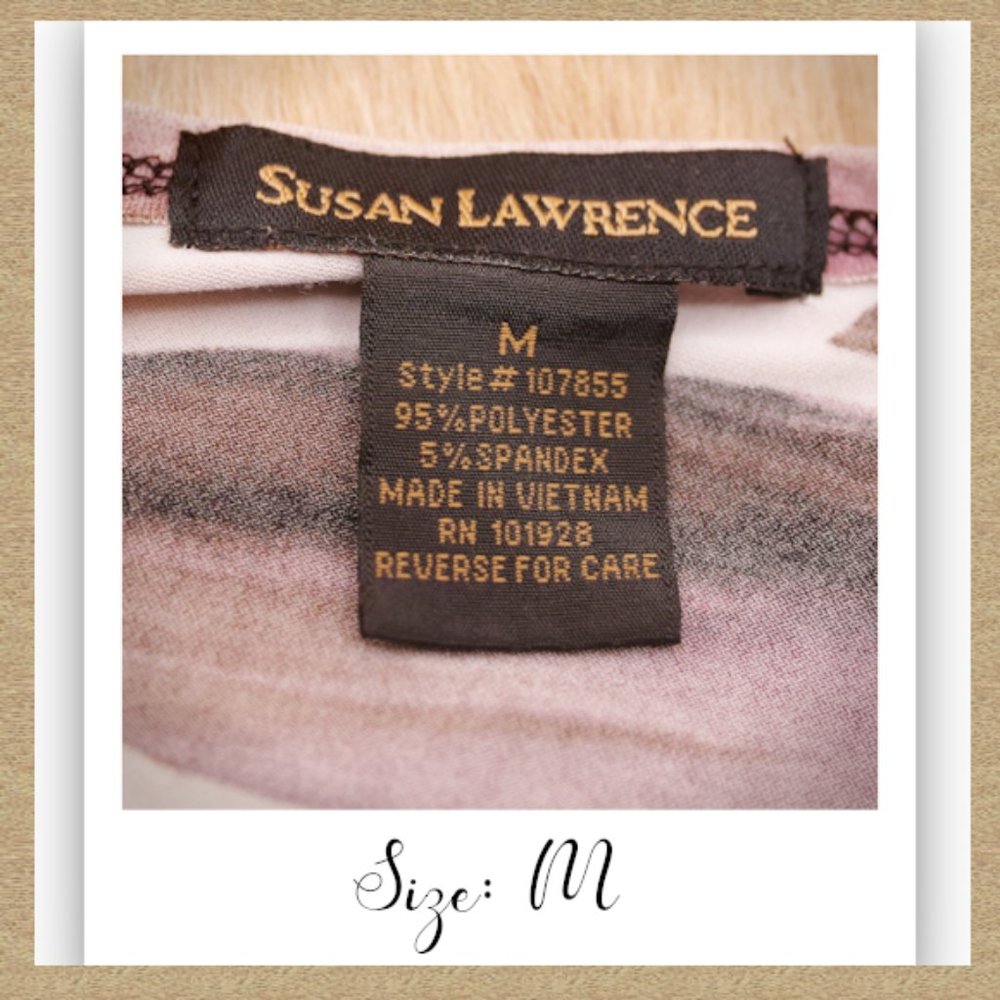 SUSAN LAWRENCE Feather Blouse - Picture 3 of 15